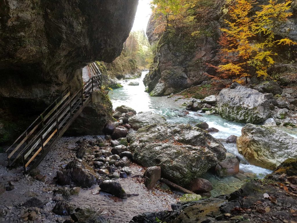 Grotte, Slizza Schlucht in Tarvis, © Elisabeth Pfeifhofer