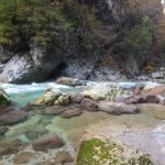 Ruhige Stelle um sich etwas abzukühlen, Slizza Schlucht in Tarvis, © Elisabeth Pfeifhofer